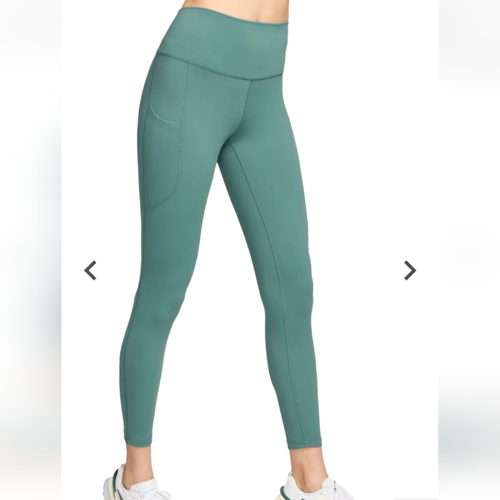 Nike Women's One High-Waisted 7/8 Leggings with Pockets Size L